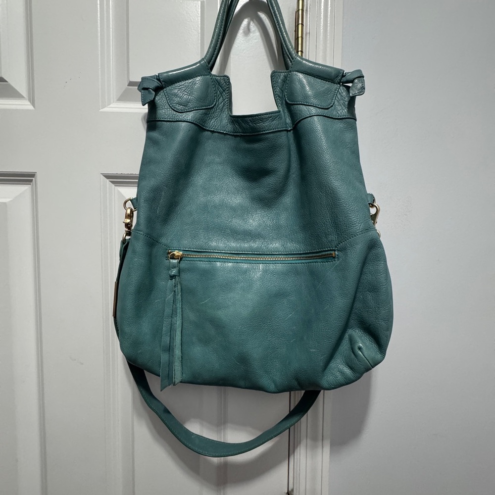 Foley + Corinna Teal Shoulder/crossbody leather Bag - Picture 4 of 13